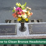 How to Clean Bronze Headstones