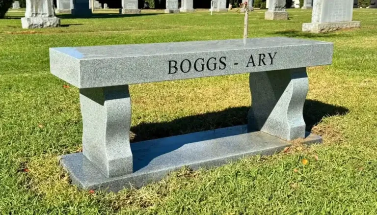 boggs-ary-granite-memorial-bench