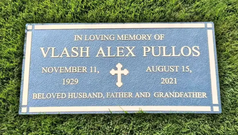 vlash-pullos-bronze-headstone