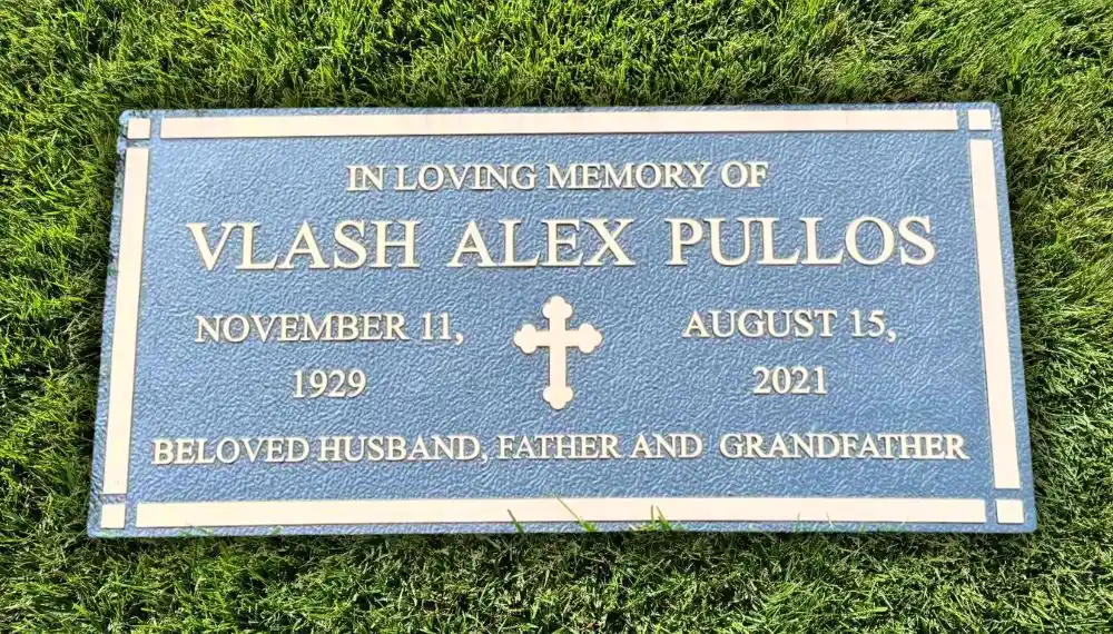 vlash-pullos-bronze-headstone
